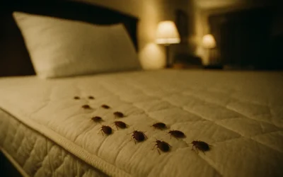 Dedetização de percevejos de cama na Zona Oeste do RJ: infestação silenciosa e riscos sanitários